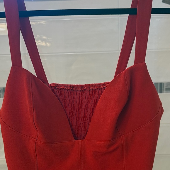 BHLDN Elegant Red Sleeveless Dress SIZE S NWOT - Picture 6 of 8